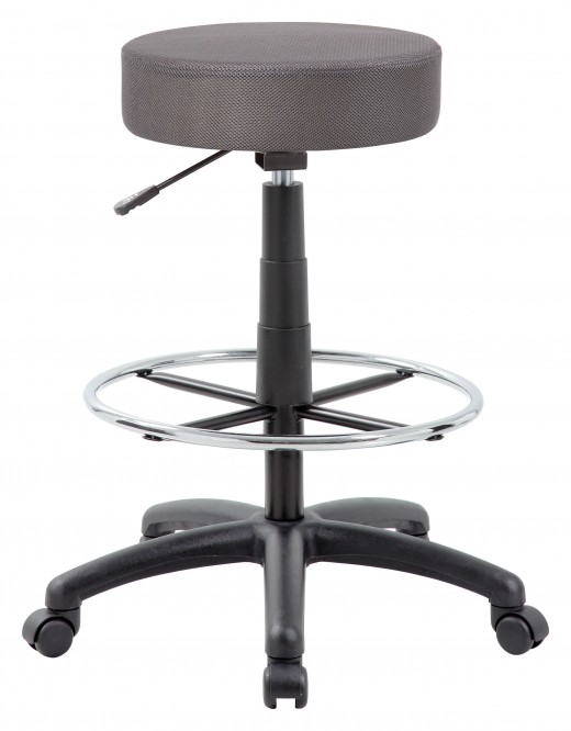 The DOT drafting stool, Charcoal Grey