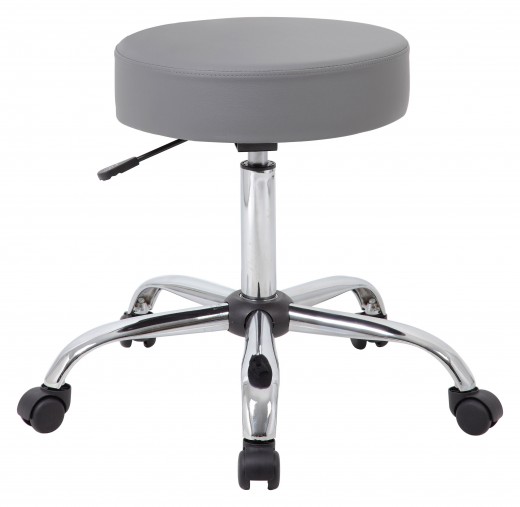 Grey Caressoft Medical Stool