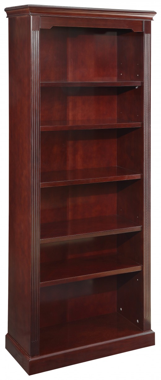 Townsend 5-Shelf Bookcase, 32Wx14Dx75H