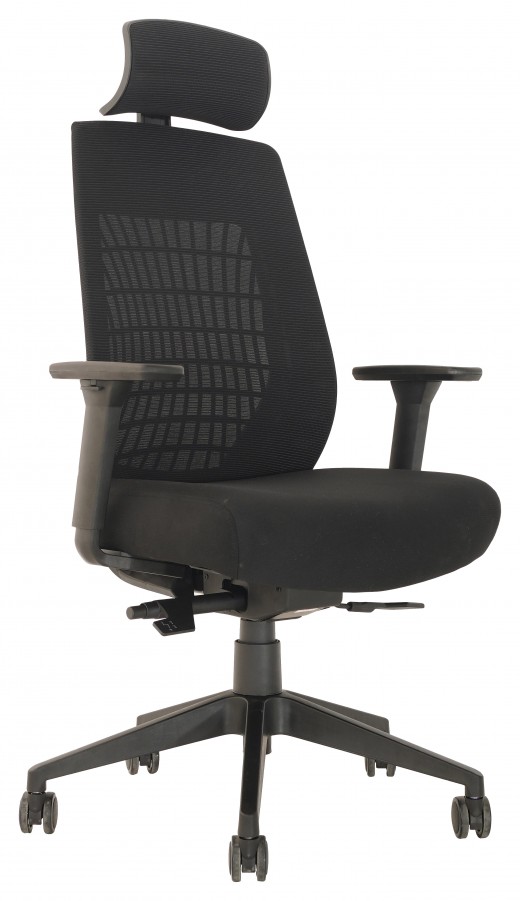 High Back Office Chair w/Headrest