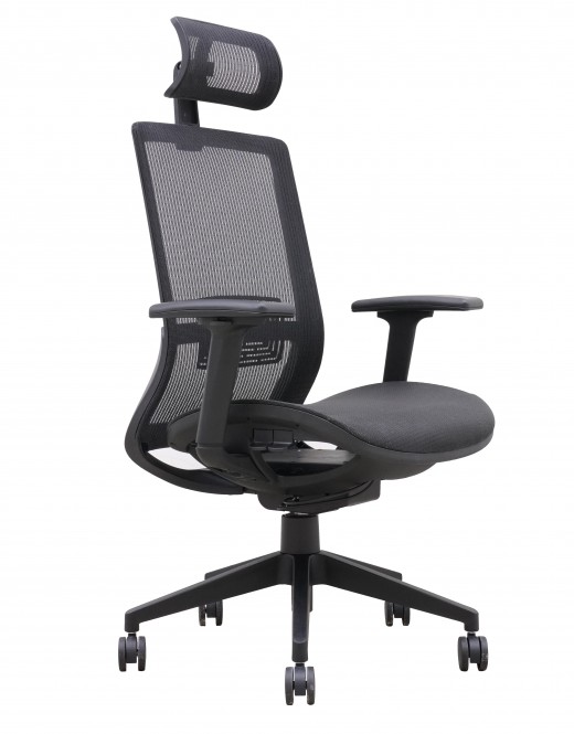 Mesh Back Office Chair w/Headrest