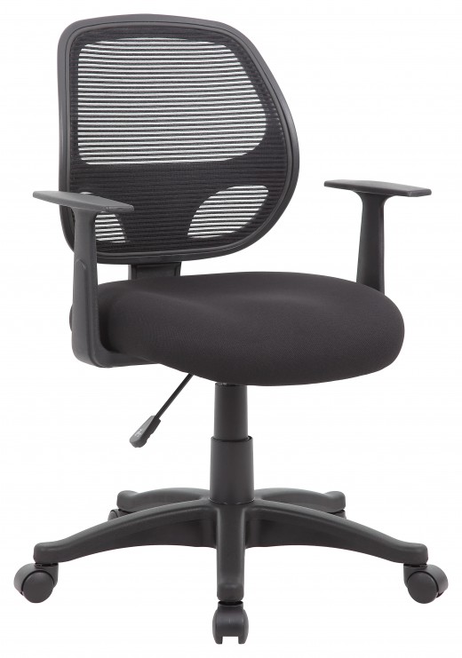 Mesh Back Office Chair with Arms