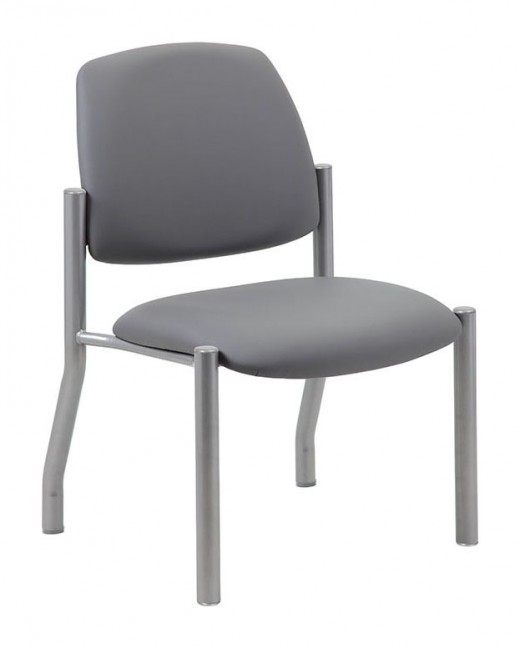 Armless Guest Chair, 300 lb. weight capacity