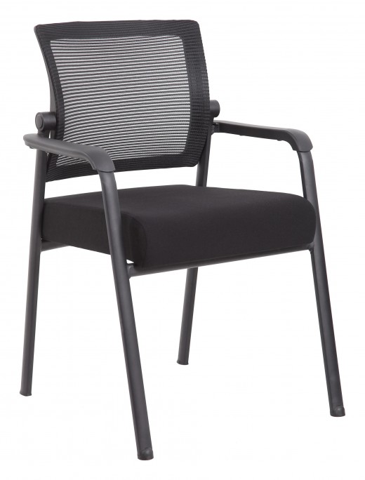 Mesh 4-Legged Guest Chair