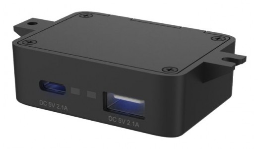 USB-A and USB-C Ports, For Use With DOCK-100 Kit