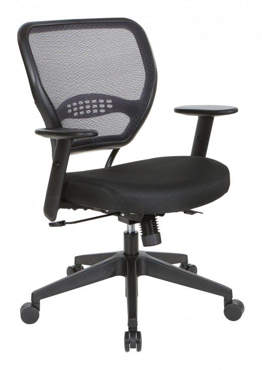 Air Grid Back with Black seat