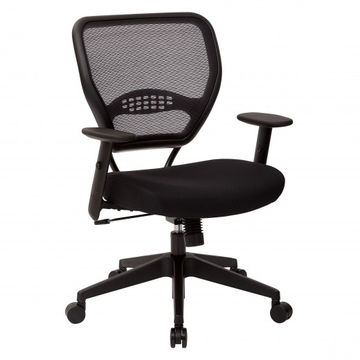 Professional Black AirGrid? Back Managers Chair