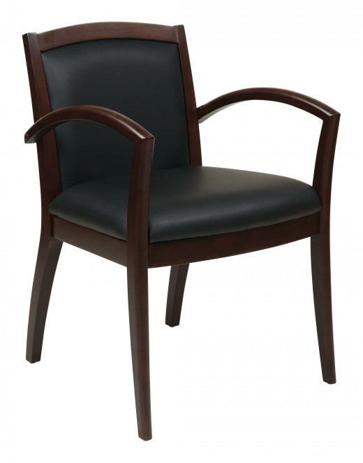 Napa Espresso Guest Chair 