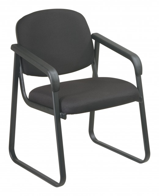 Deluxe Sled Base Armchair