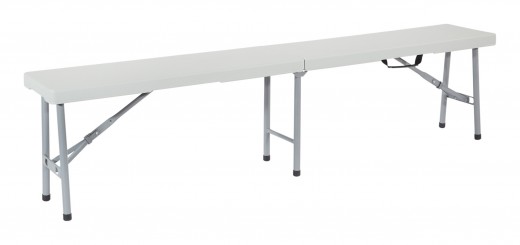 6' Fold in Half Bench