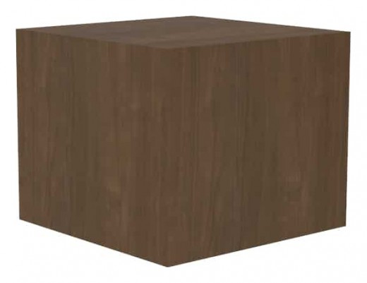 24W x 24D x 20H - Pause Drum Cube Table