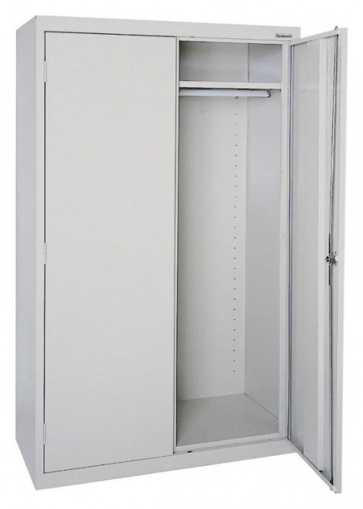 Elite Wardrobe Storage Cabinet - 46W x 24D x 72H