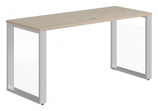 Rectangular Desk w/ Metal Loop Legs - 60W x 24D x 29H