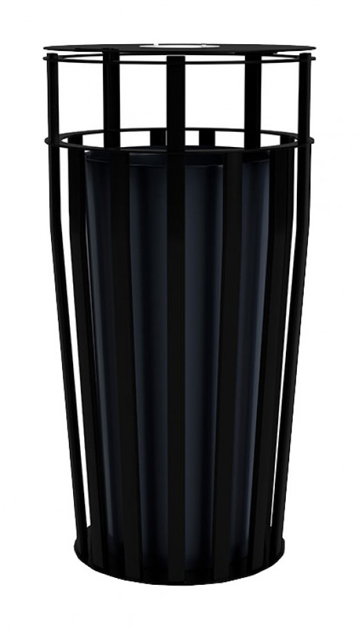 18 W x 18 L x 31H - Big Litter Bin with Lid