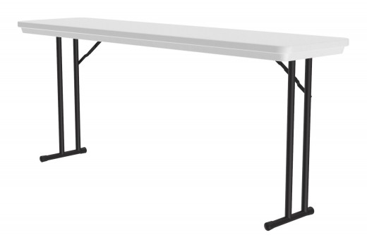 Tamper Resistant Plastic Folding Table