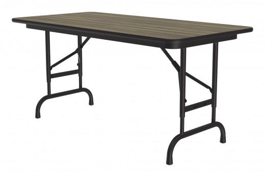 High Pressure Laminate Adjustable Height Folding Table