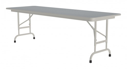 High Pressure Laminate Adjustable Height Folding Table