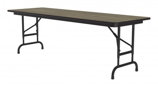 High Pressure Laminate Adjustable Height Folding Table