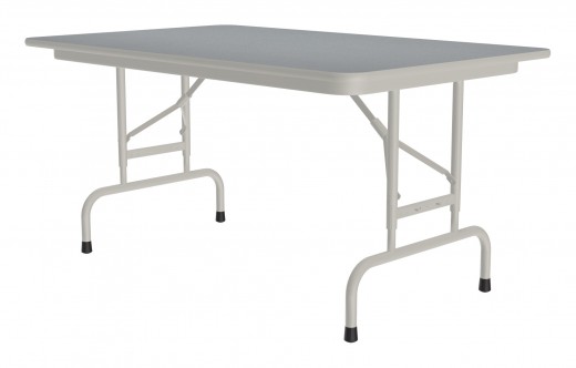 High Pressure Laminate Adjustable Height Folding Table