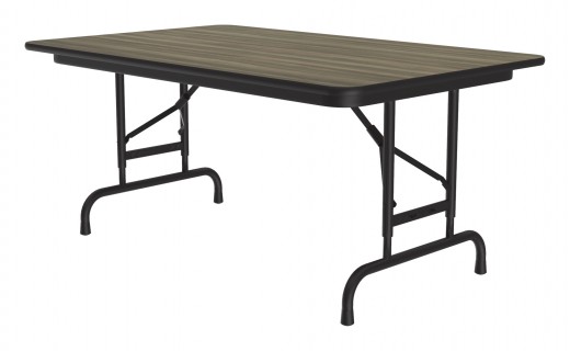 High Pressure Laminate Adjustable Height Folding Table