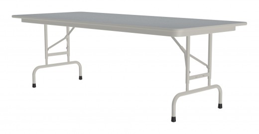 High Pressure Laminate Adjustable Height Folding Table