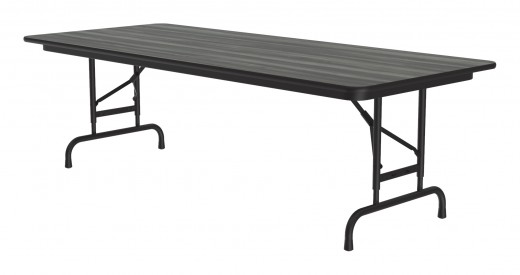 High Pressure Laminate Adjustable Height Folding Table