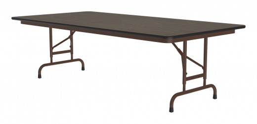 High Pressure Laminate Adjustable Height Folding Table