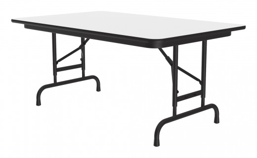 High Pressure Laminate Adjustable Height Folding Table