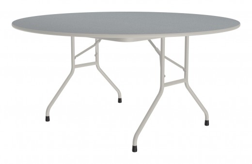 Round Thermal Fused Laminate Folding Table