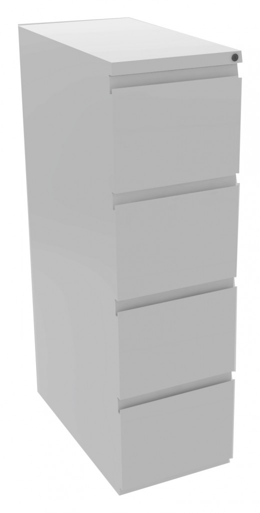 Vertical File, 4 drawer 51-1/2h x 28d x 15w