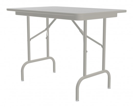 Keyboard Height Melamine Folding Table