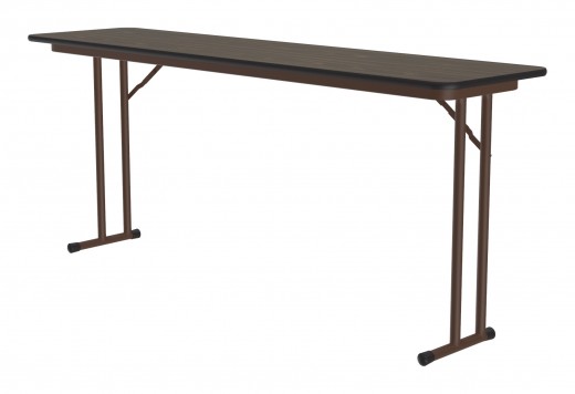 Deluxe High-Pressure Folding Seminar Table with Off-Set Leg