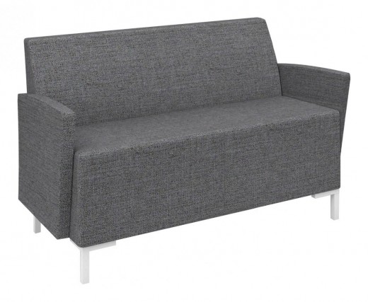 52W x 24D x 32H - Urban Upholstered Arm Loveseat