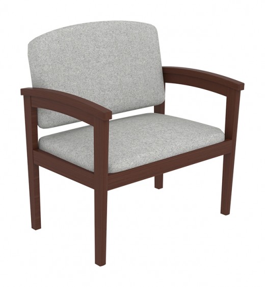 33W x 25D x 35H - Carr Bariatric Chair