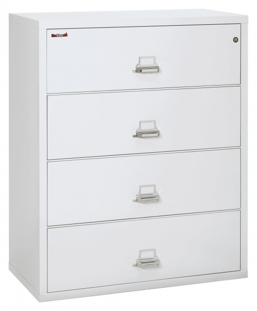 4-Drawer Classic High Security Lateral File Cabinet - 45W x 23D x 53H