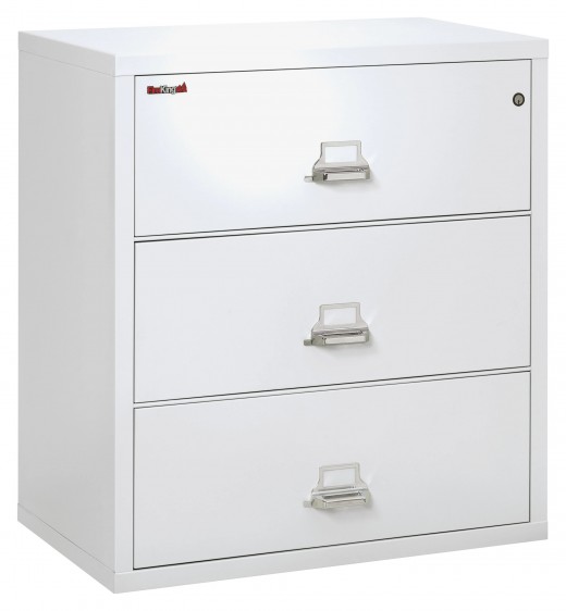 3-Drawer Classic High Security Lateral File Cabinet - 38W x 23D x 41H