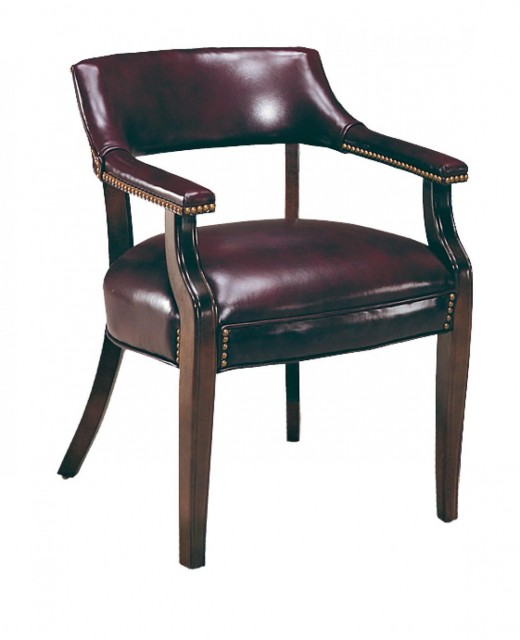 23.5W x 24D x 30.5H - Bankers Chair