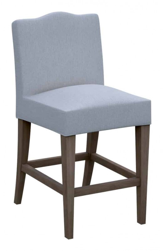 19W x 22D x 38H - Nathan Counter Height Chair