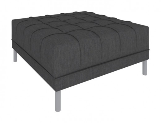 38.5W x 38.5D x 18H - Carteret Large Ottoman