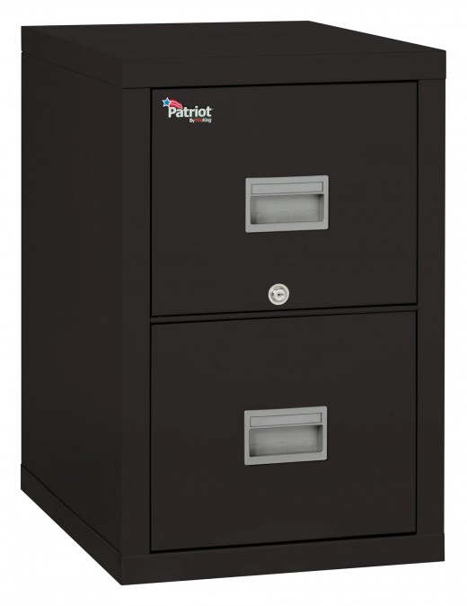 2-Drawer Patriot Vertical File Cabinet, Letter/Legal Size - 18W x 25D x 28H