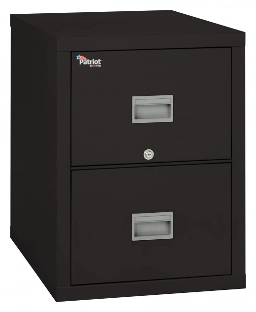 2-Drawer Patriot Vertical File Cabinet, Legal Size - 21W x 32D x 28H