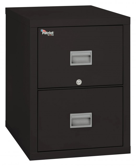 2-Drawer Patriot Vertical File Cabinet, Letter Size - 18W x 32D x 28H