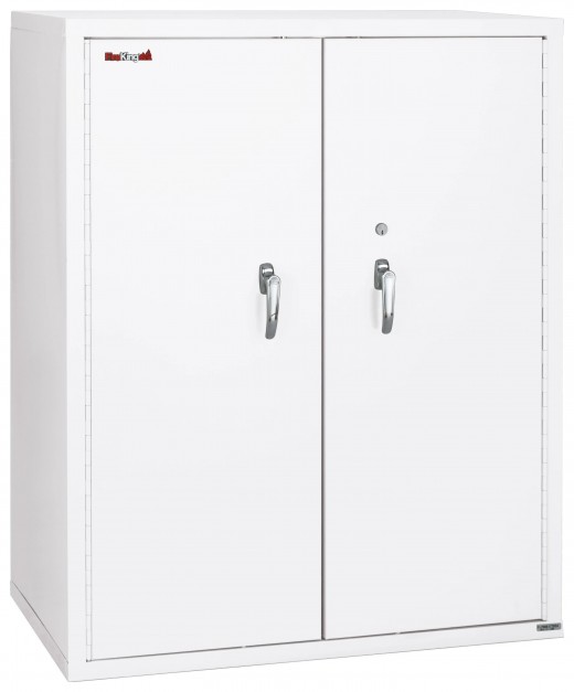 Fire Rated Storage Cabinet w/ 2 Adjustable Shelves - 36W x 20D x 44H