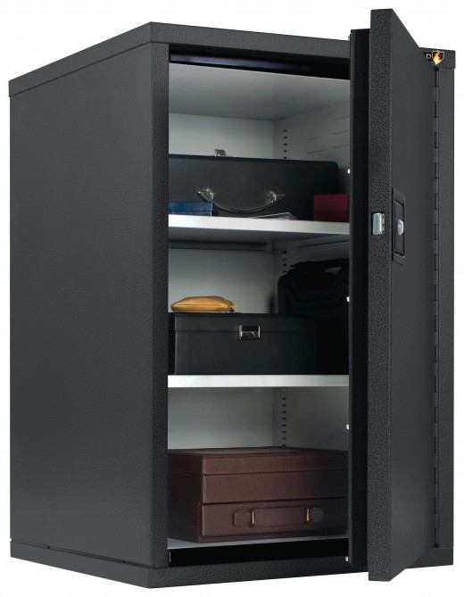 FireShield Fireproof Storage Cabinet - 23W x 22D x 34H