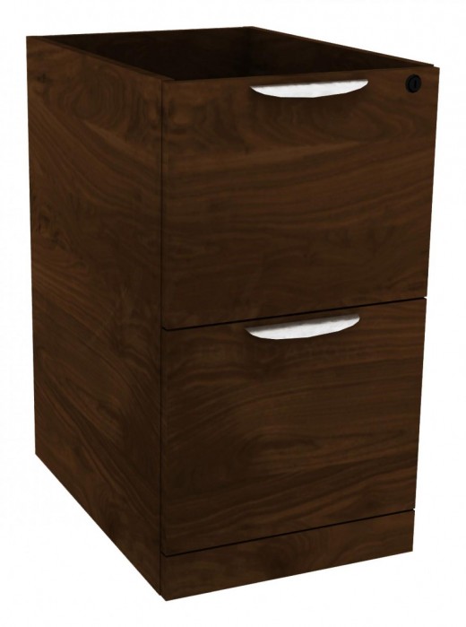 File/File Pedestal w/ Lock - 15.5W x 22D x 28H