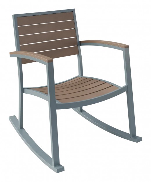 24.5 x 31 x 34 - Rocking Chair