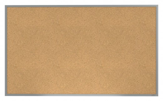 4'x6' Aluminum Frame Natural Cork Bulletin Board 
