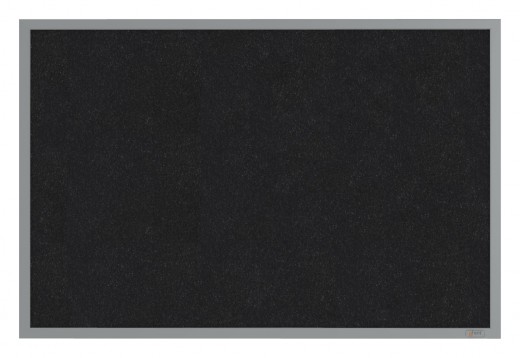 3'x4' Aluminum Frame Recycled Rubber Bulletin Board