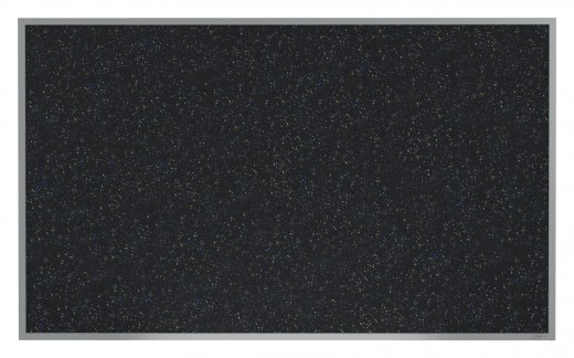 3'x5' Aluminum Frame Recycled Rubber Bulletin Board