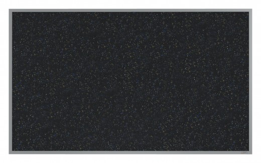 4'x6' Aluminum Frame Recycled Rubber Bulletin Board